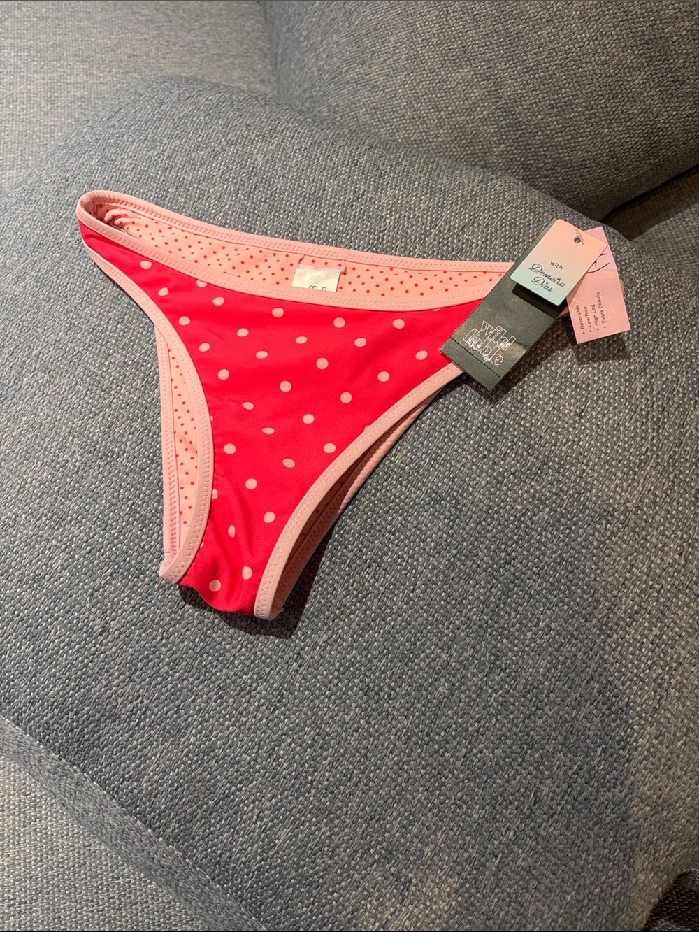NWT Wild fable reversible bikini bottoms! Small